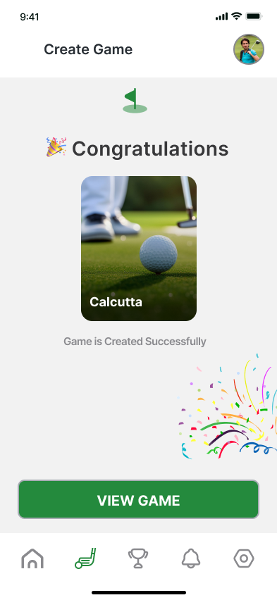 Game Creation Step 6: Finish in a tap
